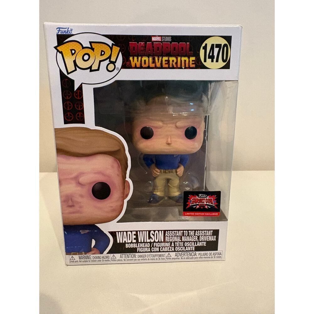 Marvel Deadpool Wolverine Wade Wilson Funko Pop 1470